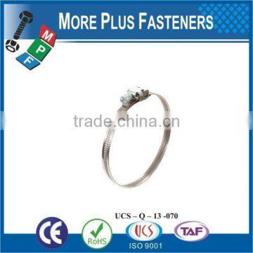 Made in Taiwan Stainless Steel German Type Hose Clamp Small Hose Clamps Quick Release Hose Clamps photo-5