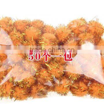 20mm Handmade Art Toys Chenille Stems Bendaroos Christmas Plush Ball Hair Root Diy Children Toys Gifts photo-6