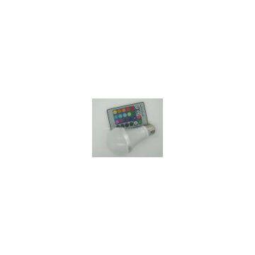 RGB LED Bulb 1x3W