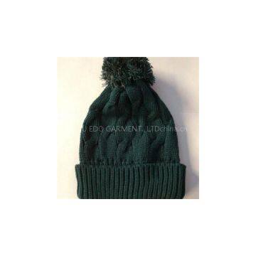 Weave Hat With Twist Style