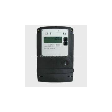 Three Phase Static Watthour KWH Meter With Long Terminal Cover