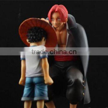 Wholesale One Piece Luffy&Shanks Pvc Action Figure photo-2