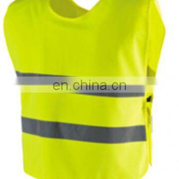 Yellow Kids Hi-vis Safety Vest Protecting kids