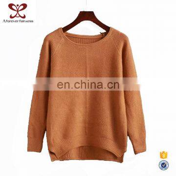 A Forever Fairness Fashion Women O-Neck Girls Design Pullover Knitted Sweater