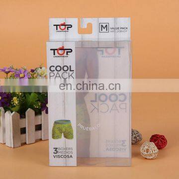 Factory Custom PVC Transparent High Grade Vareity Sizes Boxes,plastic Clear Pvc Underwear Packaging Box photo-2