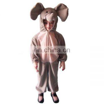 Super soft plush animal style grey mouse dress up cloth for kids