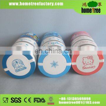 3 Layers Stainless Steel Round Lunch Box Cartoon Insulation Lunch Box For Students