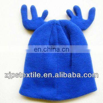 children acrylic knitted beanie hat