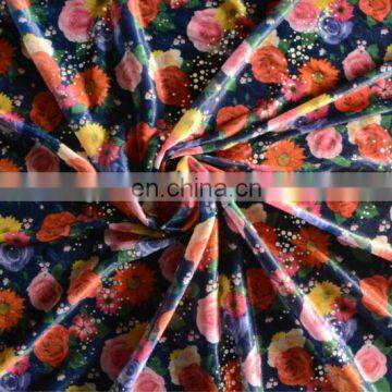 2014 polyester jacquard Digital print spangle silk fabric