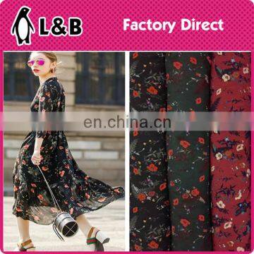 2017 summer long dress chiffon new style for ladies