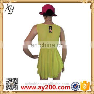 New Design Durable Lady Woven Models Blouses Shirt In Chiffon photo-3