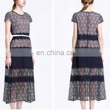 New Design Woman Clothing Ladies Fashion Lace Dress photo-6