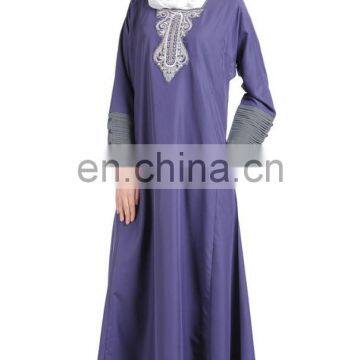 Beautiful Embroidered Violet Formal Abaya dress pakistani dress for women