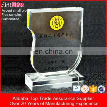 Wholesale Cheap Custom Transparent Crystal Trophies And Awards photo-5