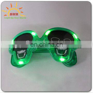 Glow blinking LED sunglasses/party decorative sunglasses/Led flashing light up sunglasses