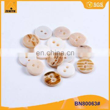 Quality Two Holes Natural River Shell Button for Clothing BN80063 photo-4
