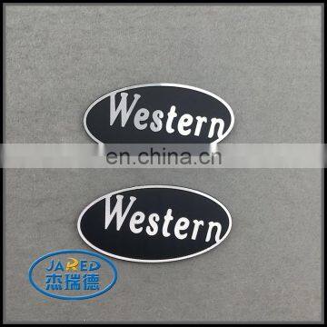 Fast delivery custom metal brand plates