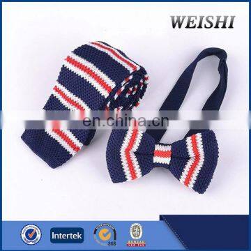 cheap pre-tied silk knitted bowtie