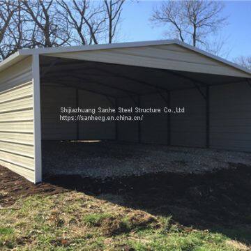 6' 7' 8' 9' 10' 11' 12' 13' 14' height  Mobile Steel Structure Car Garage Design