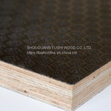 12mm Anti-slip Plywood phenolic resin Waterproof plywood for construction