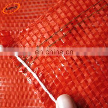 Yellow Knitted Biodegradable Mesh Roll Net Mesh Bag for Potatoes photo-4