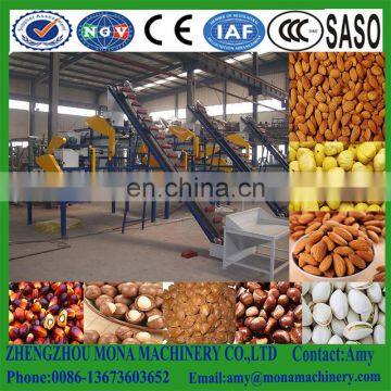 Three-stage Commercial Nut Shell Cracking Machine / Almond/hazelnut Shell Kernel Separator photo-4