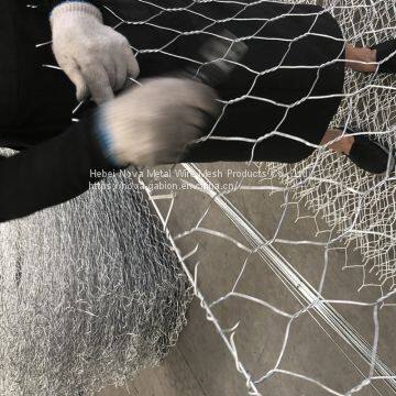 Galvanized galfan gabion box