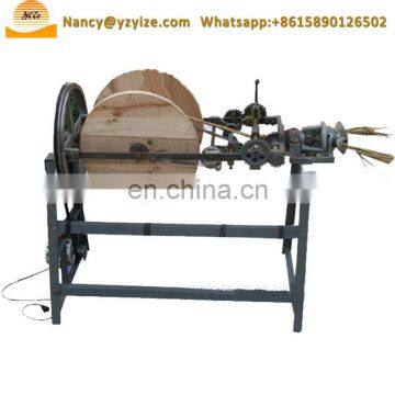 Straw Hay Rope Making Machine/ Home Use Mini Grass Rope Weaving Machine