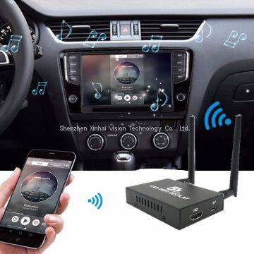 Car wifi display miracast Airplay mirror link interface for car audio video entertainment navigation