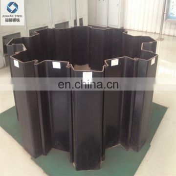 China carbon steel sheet pile price per ton