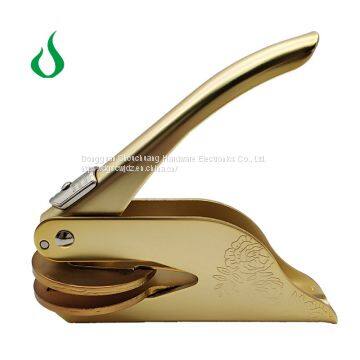 China Paper Embossing Seal Pocket Desk Stamp