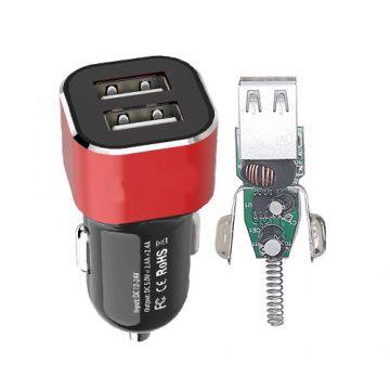 Tiensun PCBA 3.1A Dual Port Car Charger Xiaomi Samsung Huawei