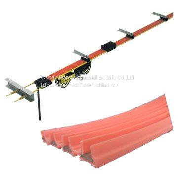 March 50A-140A Flexible Electric Busbar Electrical Copper Bus Bar Electric Rail Ceiling for Sale photo-3