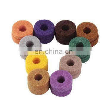 100% wool felt washer felt gasket with customized size