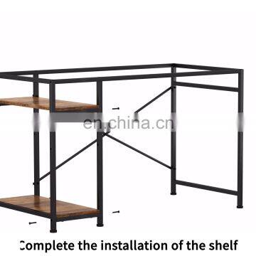 2020 modern home office professional student study writing computer desk black color furniture desks