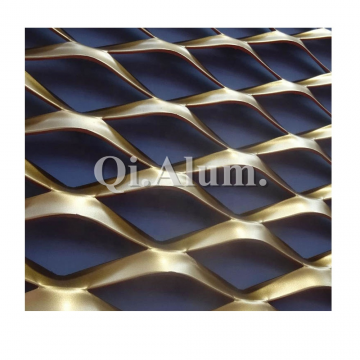 China Manufacturer SDF Coating Hexagonal Hole Perforated Metal Mesh photo-3