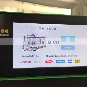 QR1000  diesel common rail injector tester with QR code generation