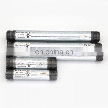 rigid galvanized steel conduit nipples with standards of ANSI C80.1