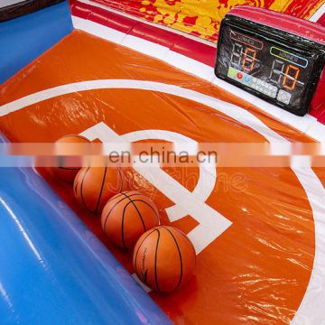 China Fun Inflatable Basketball Game Hoop Shooting Bouncer For Sale photo-6