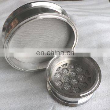 3",4" 6" 1,5,10,20 Micron Sintered Filter Plate for CRC or Under Material Column photo-3