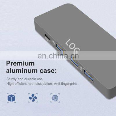 Shenzhen Usb Hub 3.0 With 2020 New For Laptop Computer Multifunction Wholesale Charging Phone Dock Station For Laptop Usb C Hub photo-2