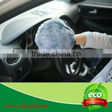 sheepskin car wash detailing mitt made in China