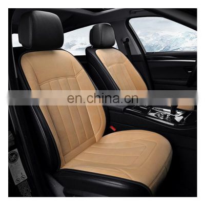 Car heating pad Diamond velvet car electric heating cushion winter seat heating cushion car cushion universal