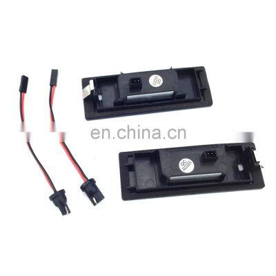 Carest 2PCS Error Free White 12V 24SMD Led License Plate Light Fit for BMW 1 Series E87N E85 Z4 E86 6 Series E63 E64 Car Styling