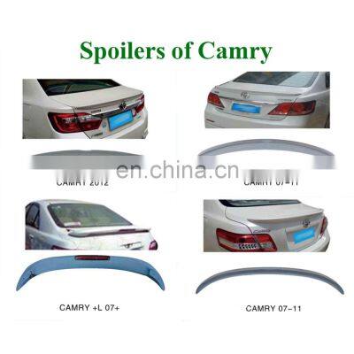 Different Tail Spoilers For Toyota Camry 2007-2012