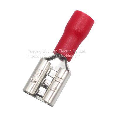 FDD1.25-250 female pre-insulated joint cold-pressed terminal