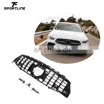 A Class W118 Front Mesh Grill for Mercedes-Benz CLA200 CLA250 2019-2020 Sport Sedan 4-Door