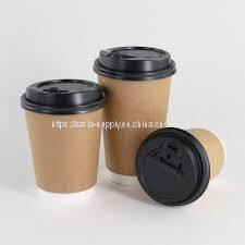 China paper cups suppliers single wall paper coffee cups disposable tableware for coffee shops