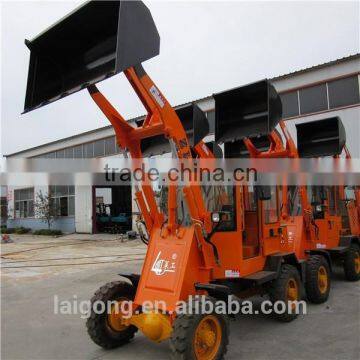 1000KG mini wheel loader with latest price list for sale