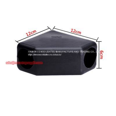 Humane Plastic Triangle Corner Rat Rodent Control Live Catch Mouse Trap Box photo-5